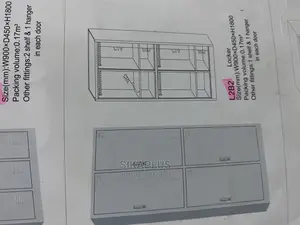 4 Compartment Lockers