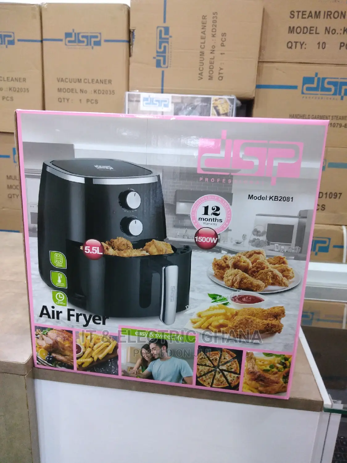 Air Fryer 5.5 Litres