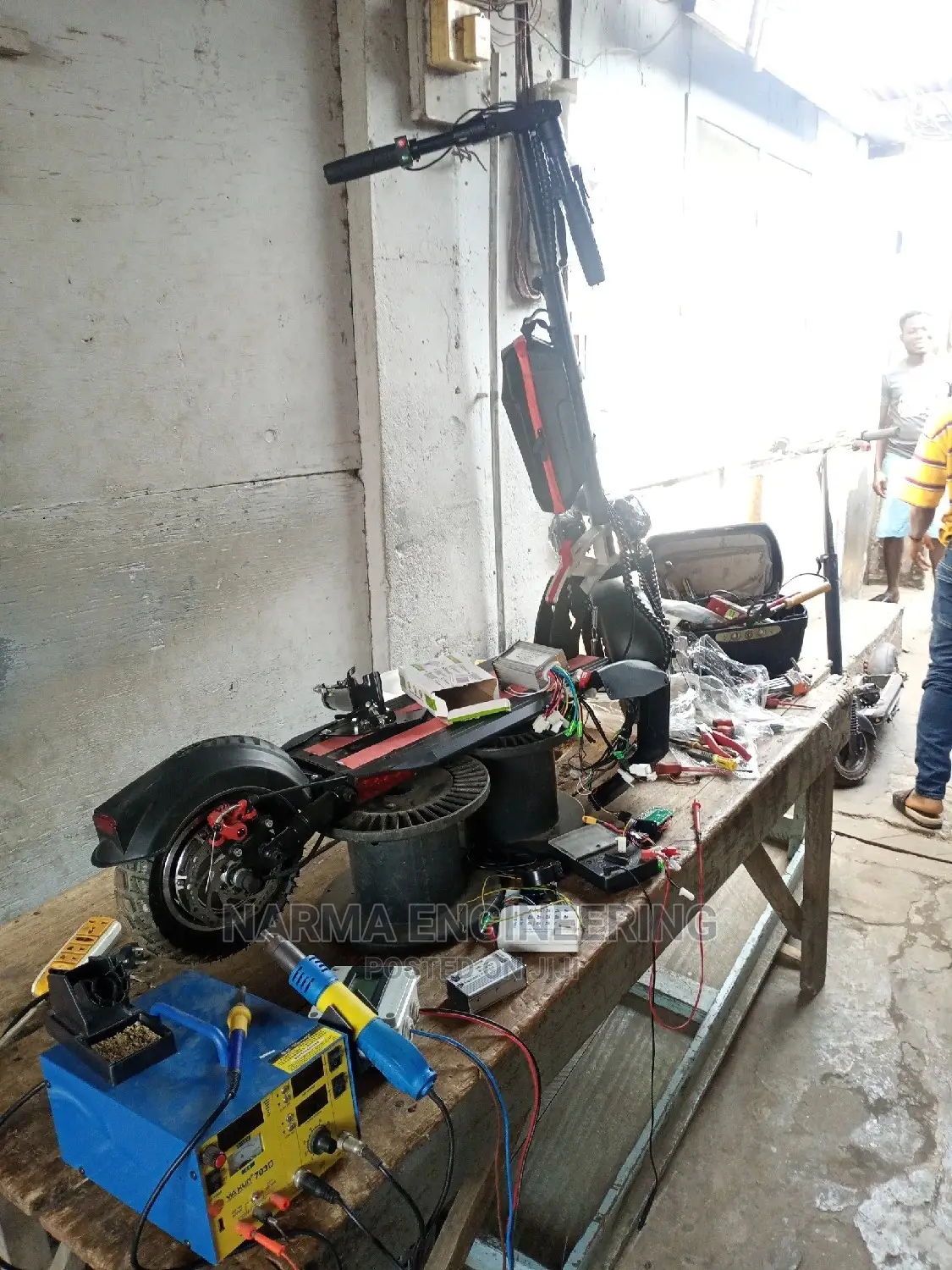 Electric Scooter and Ebike Repair and Battery Building