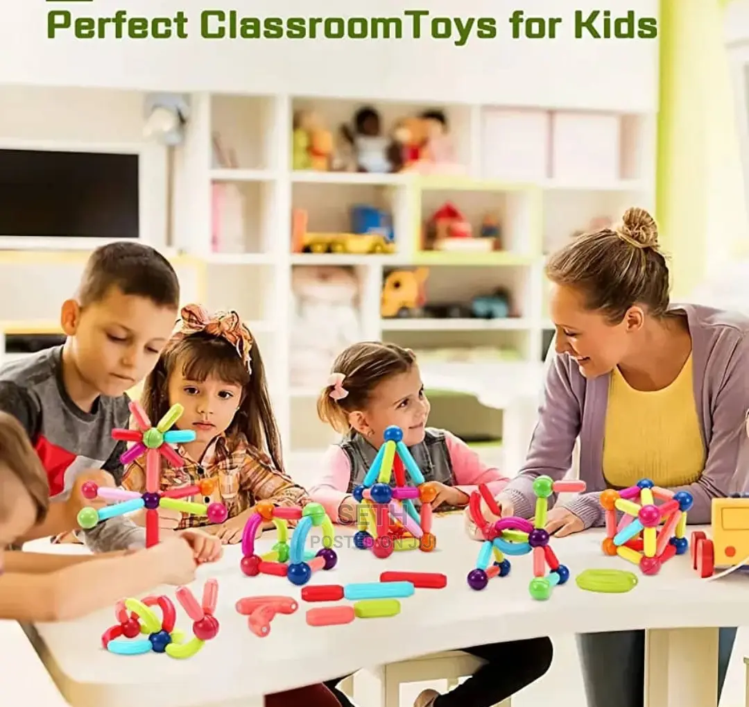 Children Kids Magnetic Building Blocks