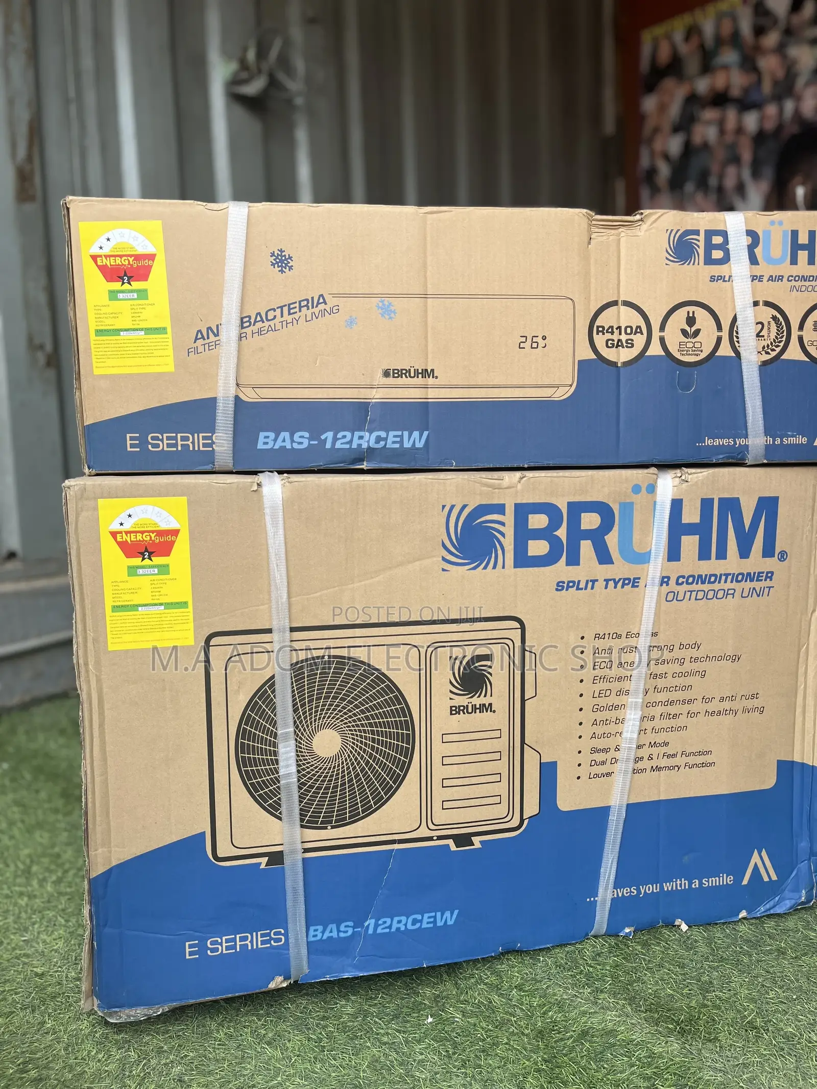 Efficient Fast Cooling Bruhm 1\5 Air Conditioner