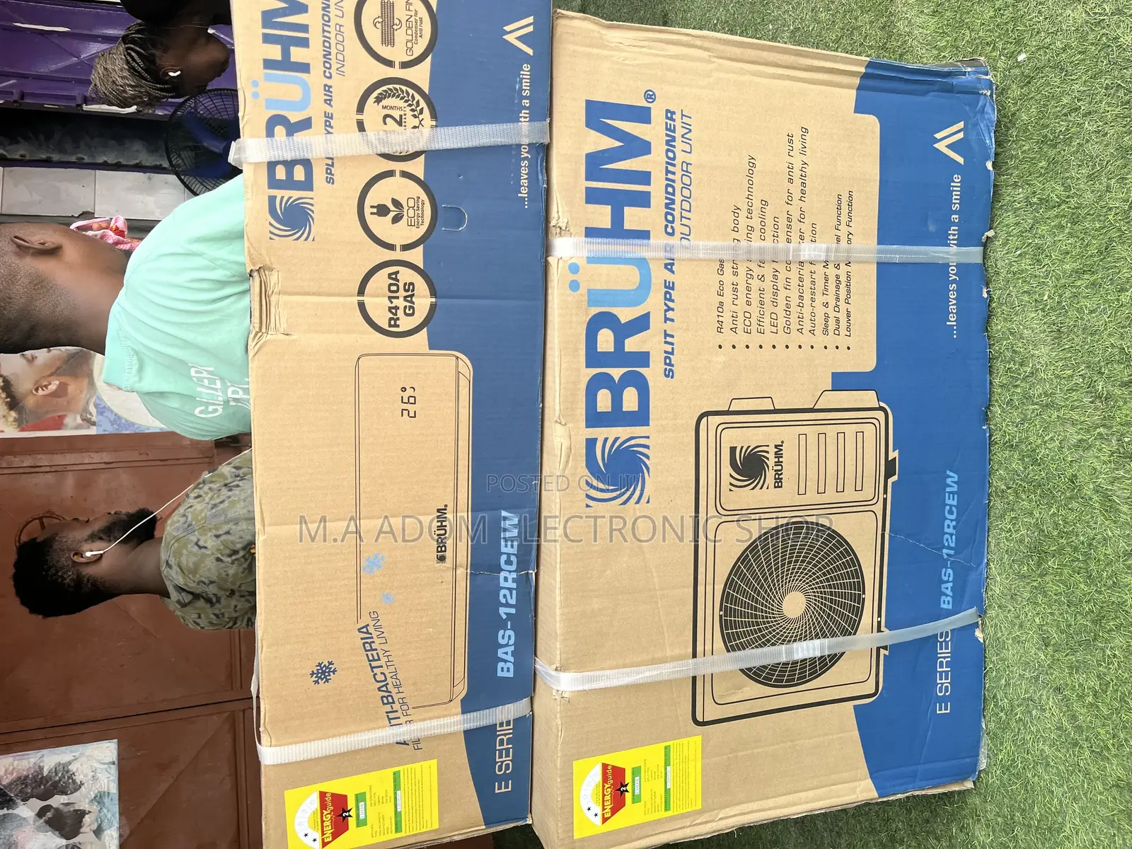 Energy Saving Bruhm 1/5 With 2 Star Rating Air Conditioner
