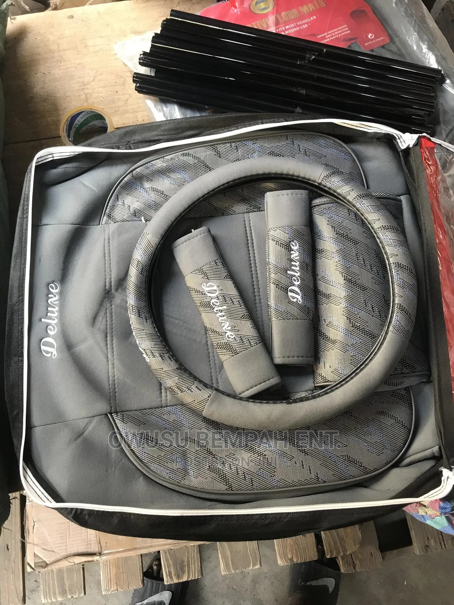 Delux Seat Covers Grey