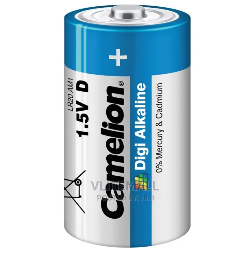 Camelion Digi Alkaline Batteries 1.5v D