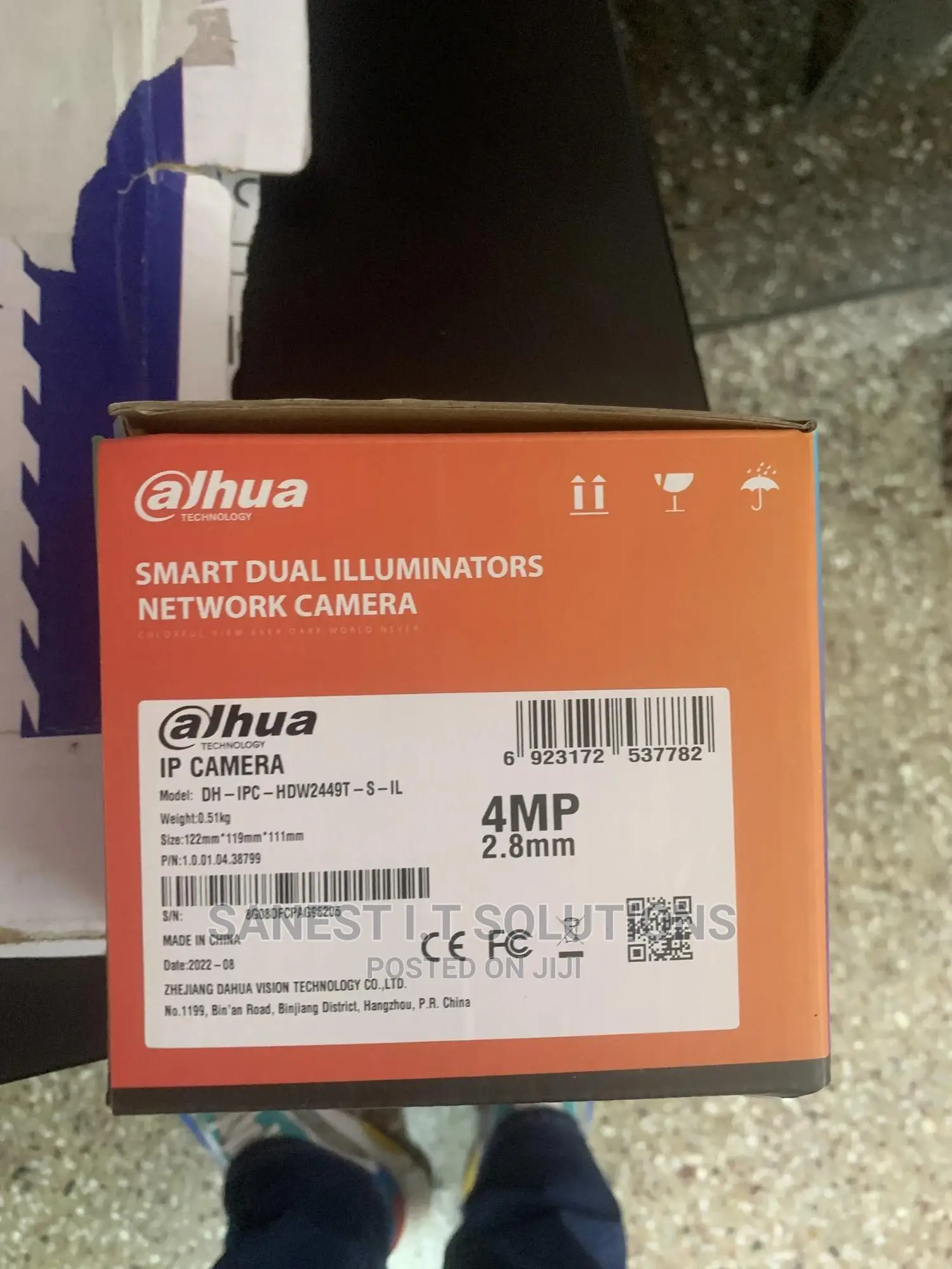 4mp Ip Dahua Full Color With Audio