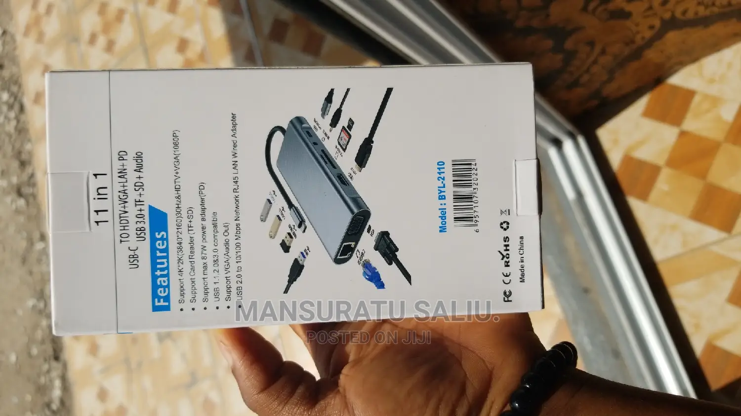 Type C 11in1 Adapter Fix Price
