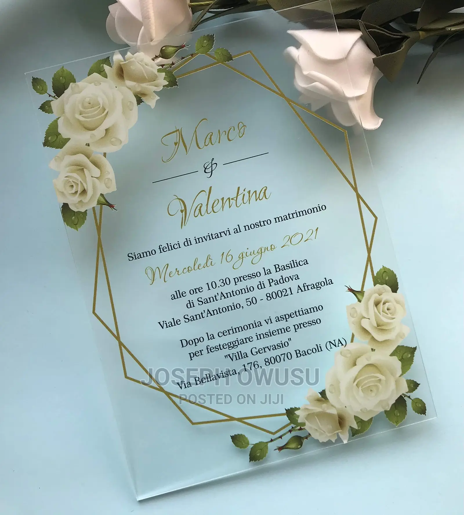 Wedding Invitation Cards Transparent in Awoshie Printing Services