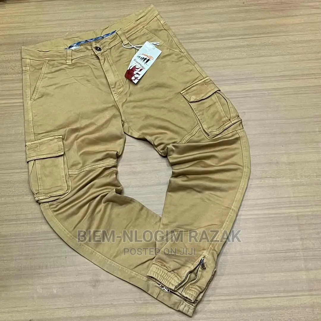 Original Side Pocket Jeans Joggers Available in Stock