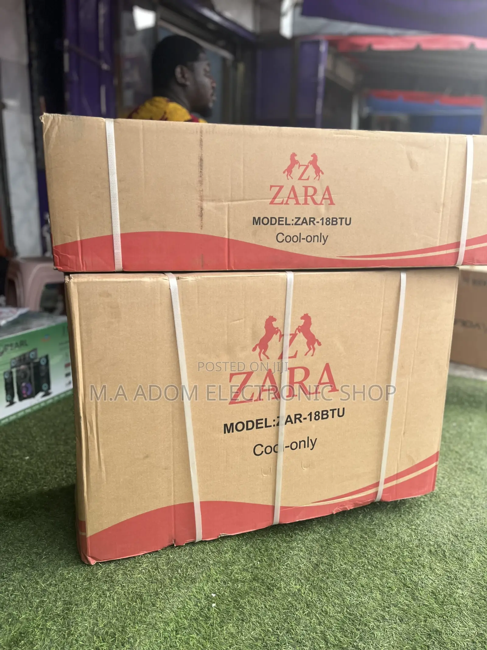 ZARA White Colour Sleek Panel 2/5 HP Split AC