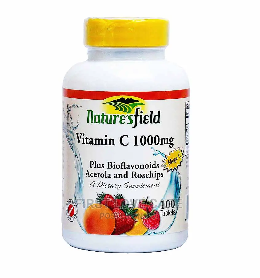 Nature's Field Vitamin C 1000mg 100 Tablet