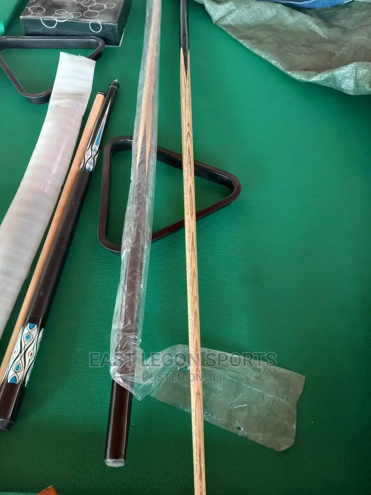 Snooker Pool Table Stick X 2 Original Ghana Cue