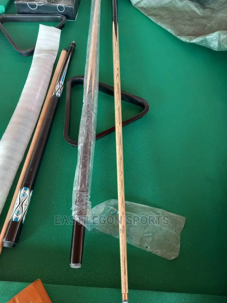 Snooker Pool Table Stick X 2 Original Ghana Cue