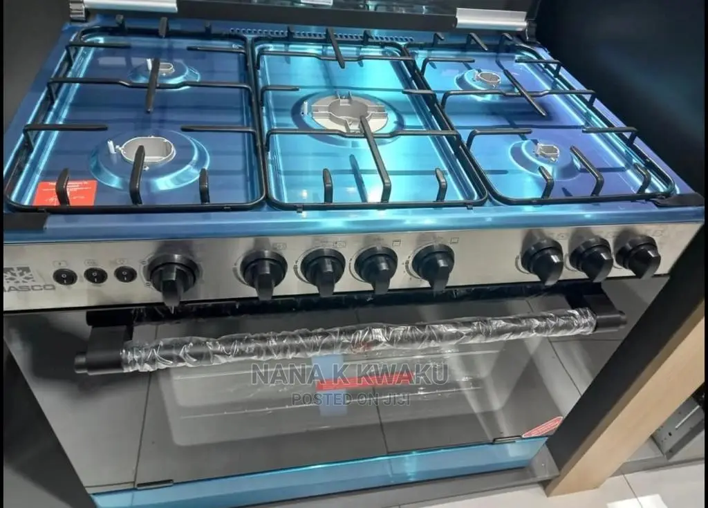 Nasco 5 Burner Gas Cooker With Oven Grill