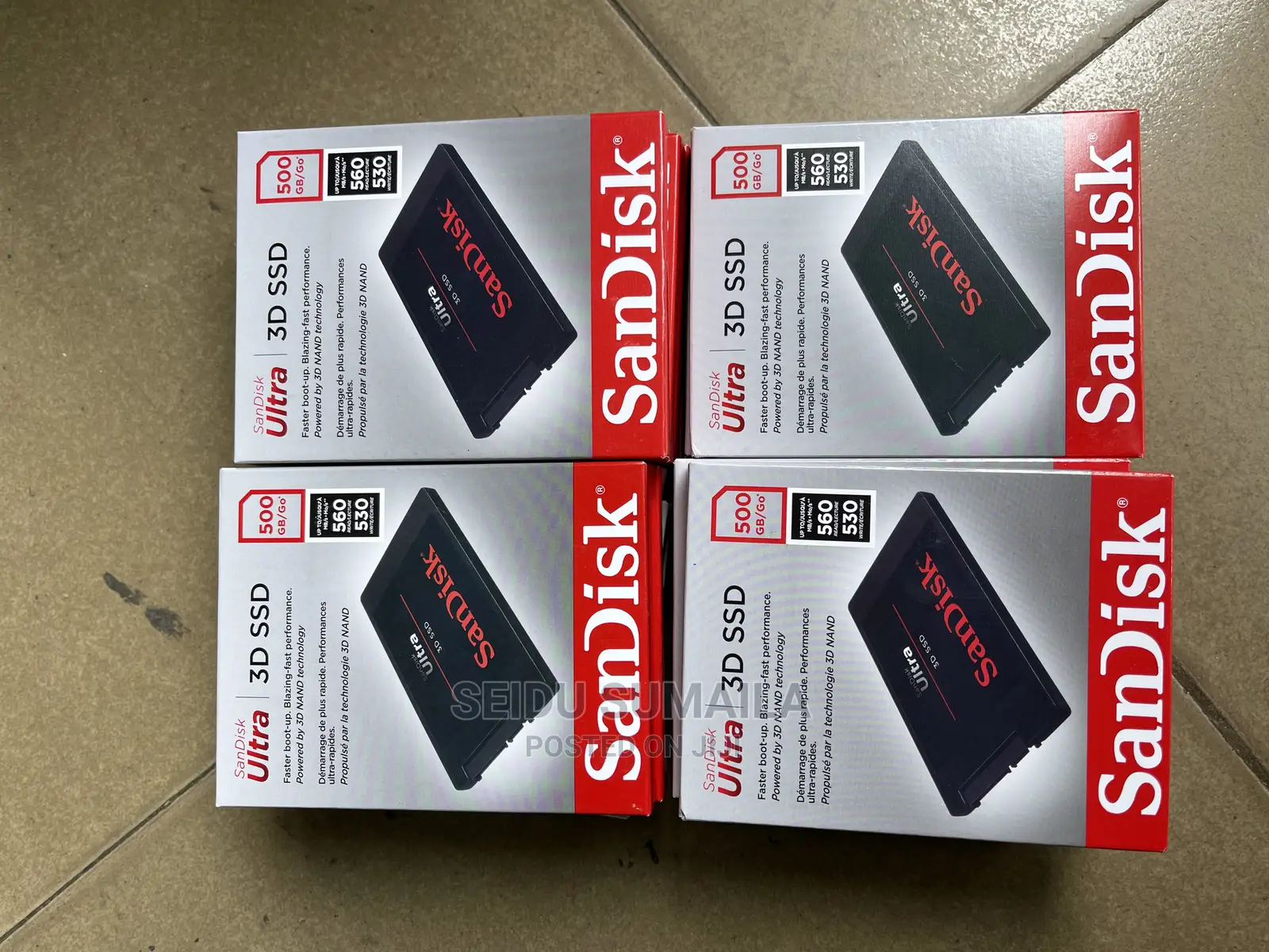 Sata 2.5 SSD 500gig