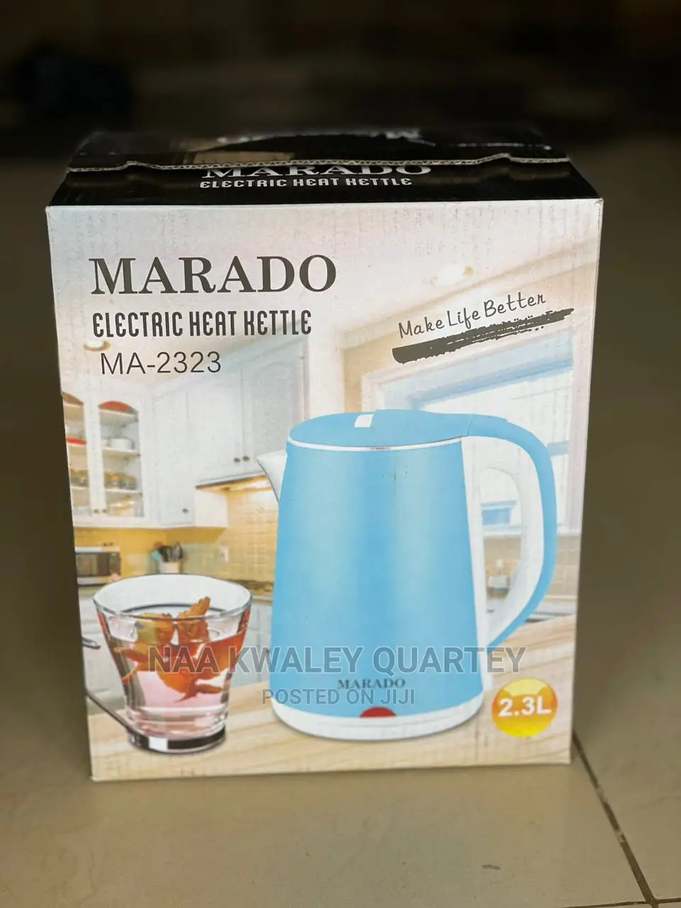 2 Litres Scarlet / Marado Kettles