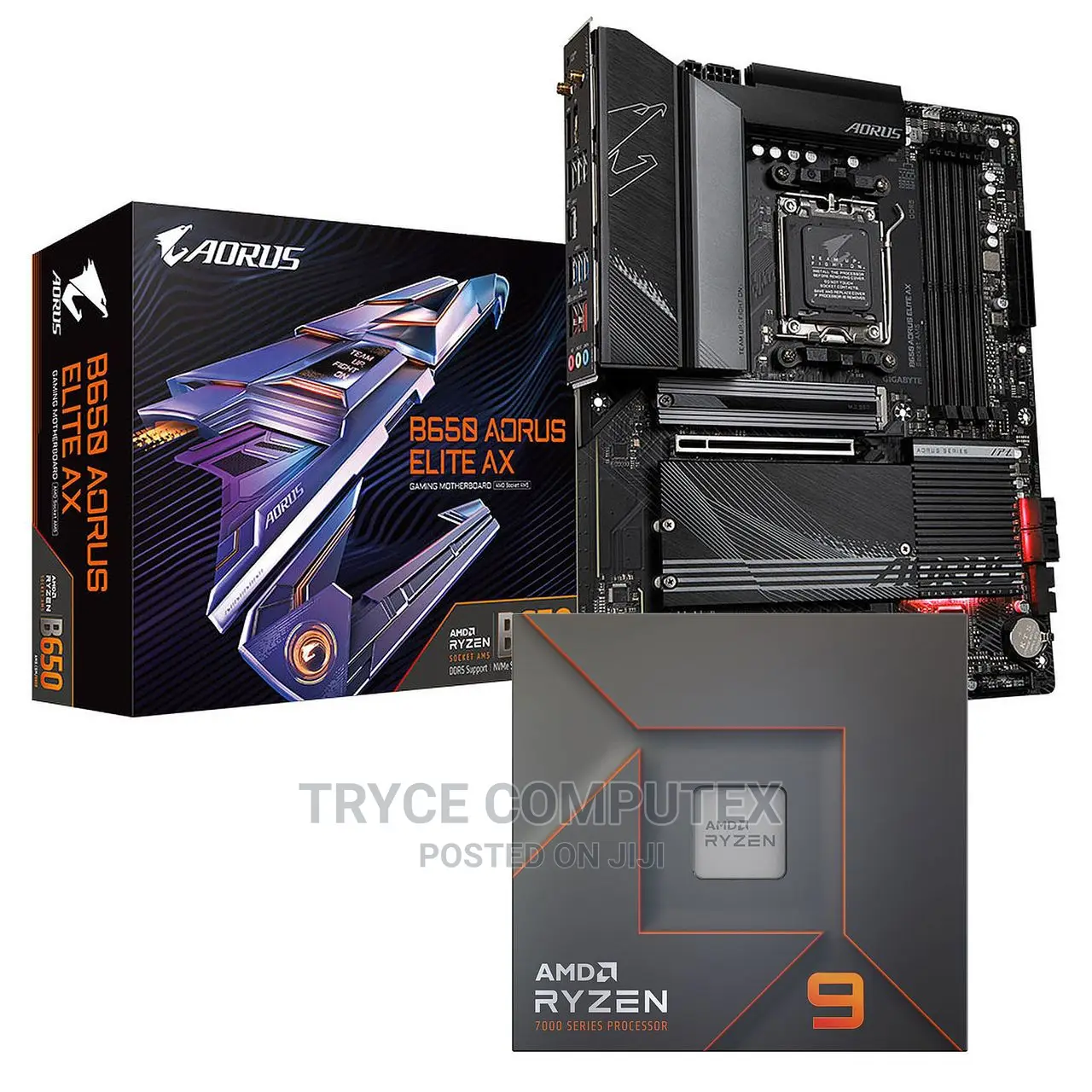 AMD Ryzen 9 7950X PC Bundle Gigabyte B650 Aorus Elite Ax