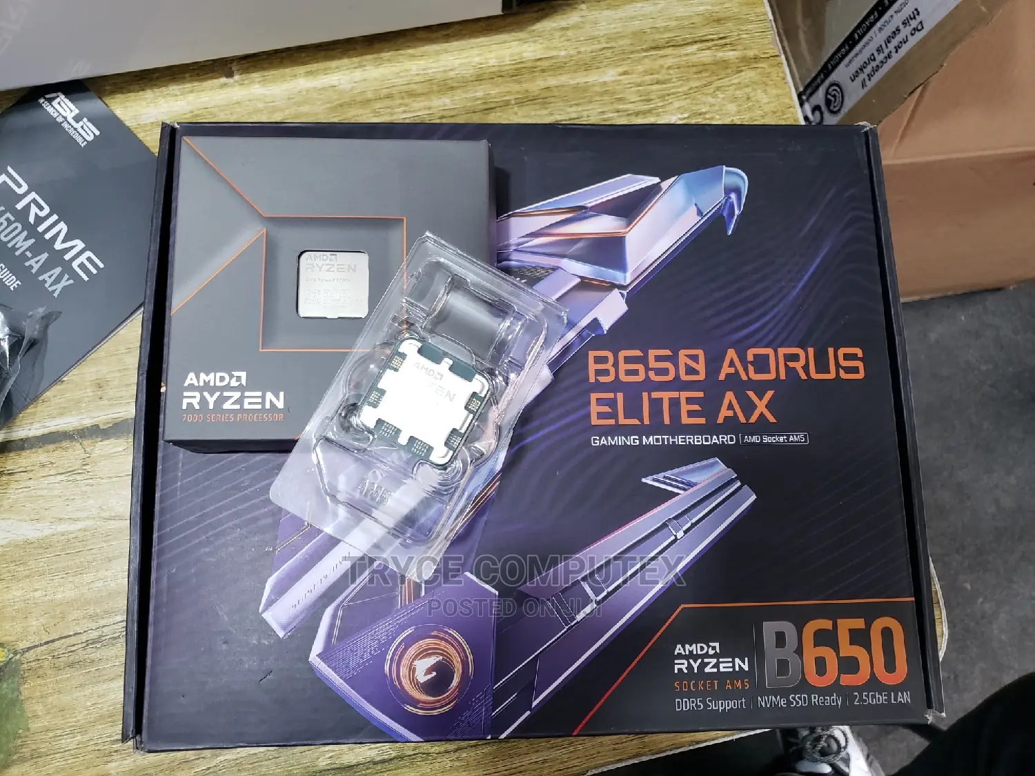 AMD Ryzen 9 7950X PC Bundle Gigabyte B650 Aorus Elite Ax