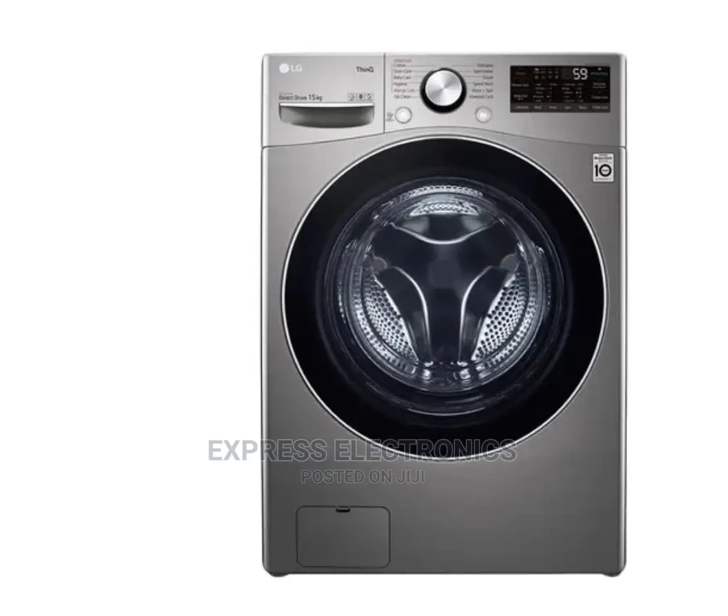 Lg Washer F0L9DYP2S 15kg Front Load Washer