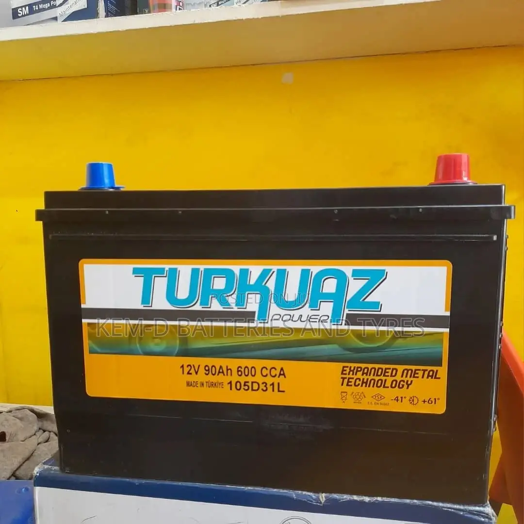 17 Plates Battery Turkuaz - Brand New 90ah
