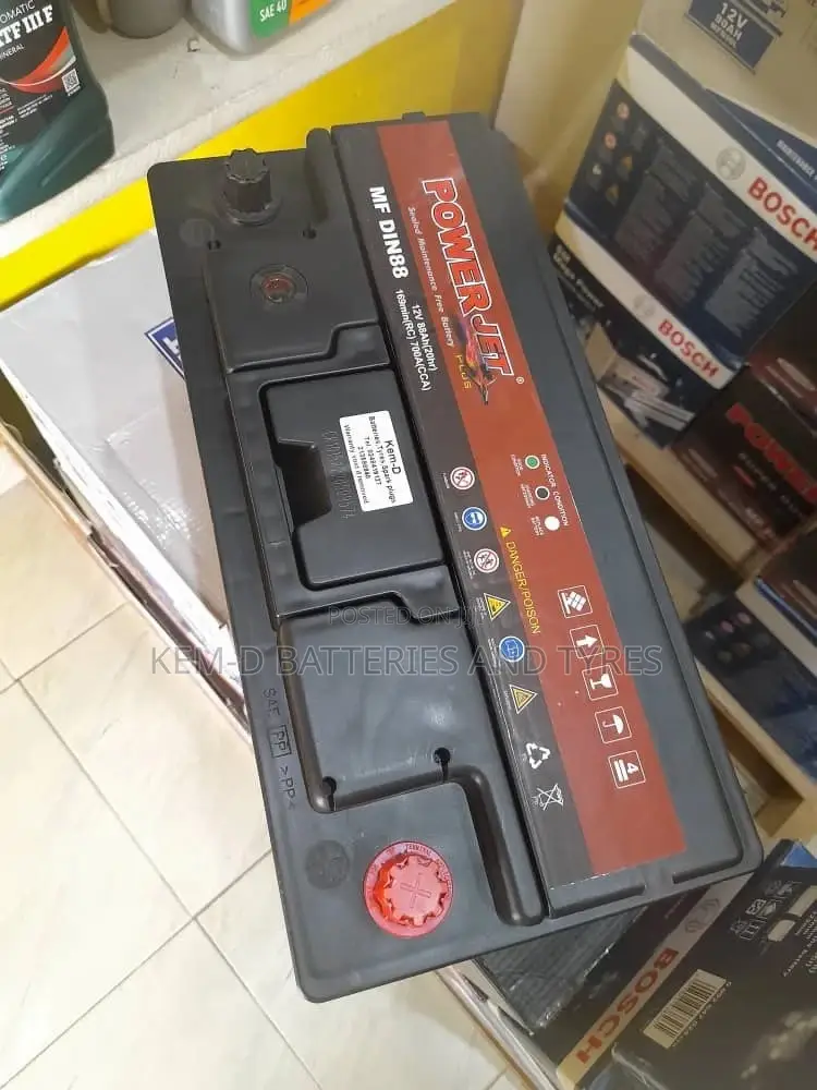 Powerjet Batteries - 17 Plates 88ah
