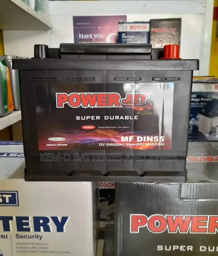 Din55 Battery - Power Jet New Battery