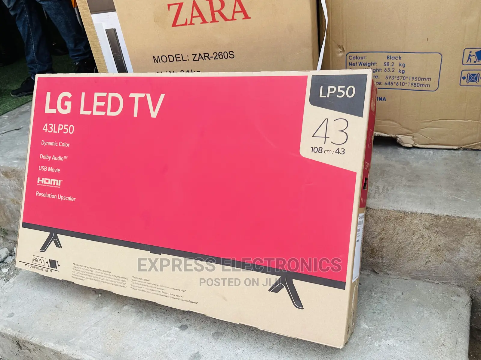 Cinematic Sound Experience LG FHD Digital 43LP5000PTA