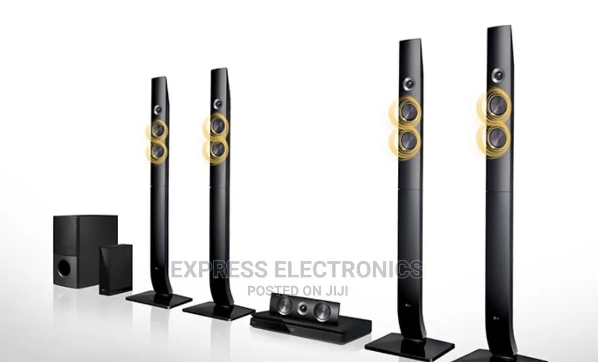 Cinematic Sound Experience LG DVD Home Theatre System