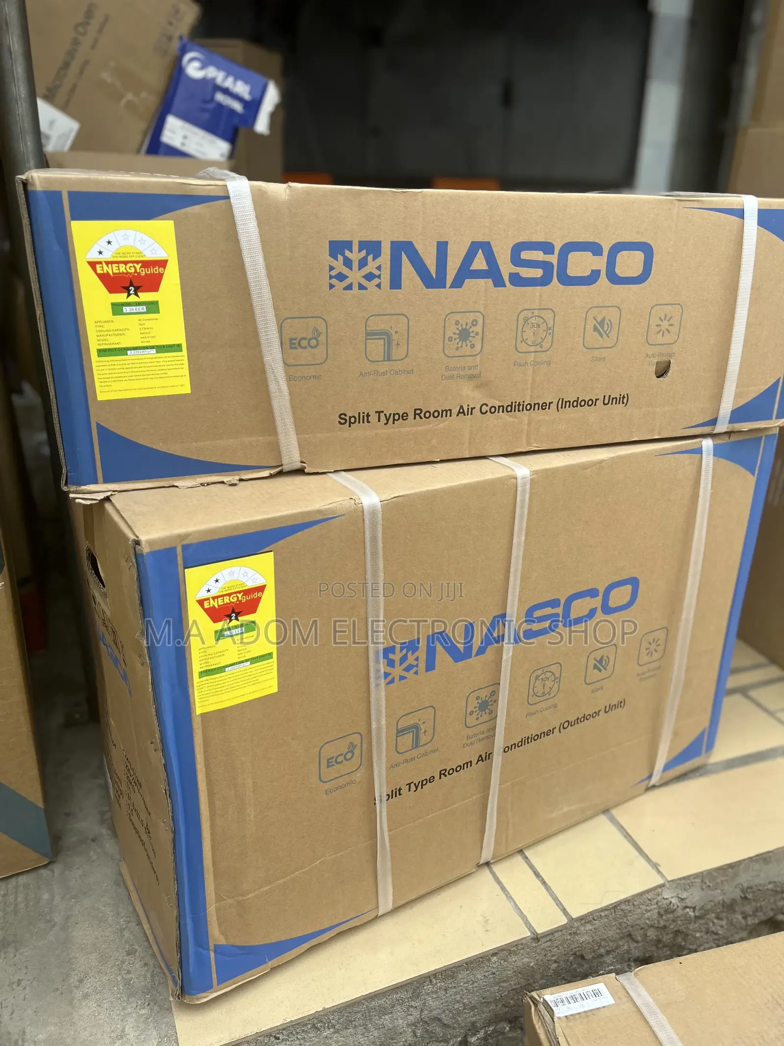 Nasco 1/5 AC With Anti Bacterial Removal