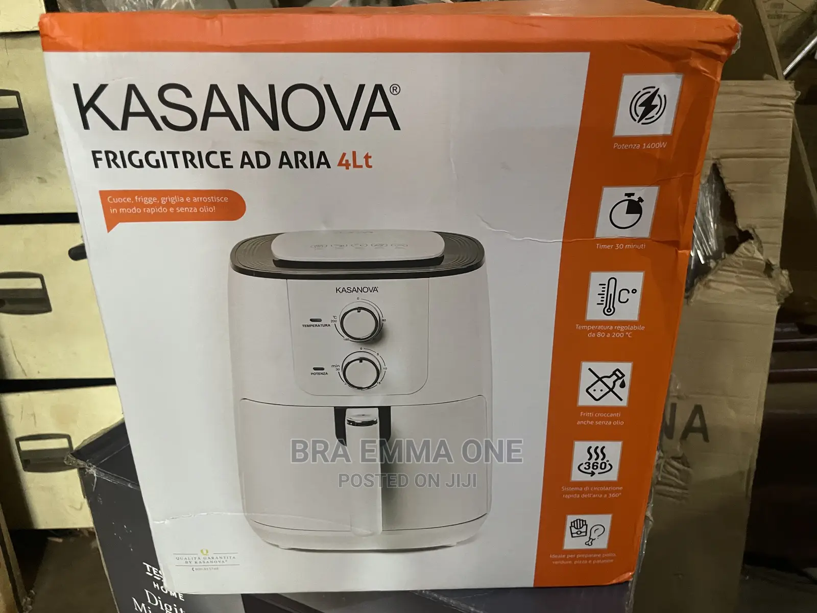4L Kasanova Air Fryer From Germany