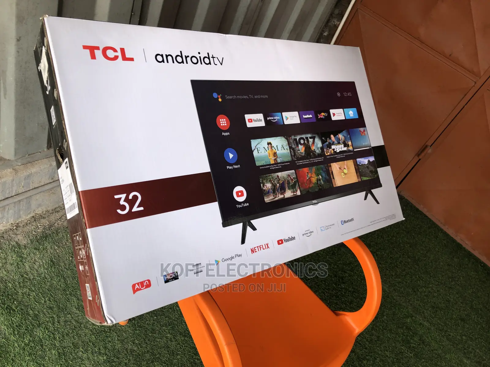 Smart Android TCL 32D3000 – 32 Inch- HD Digital LED TV –