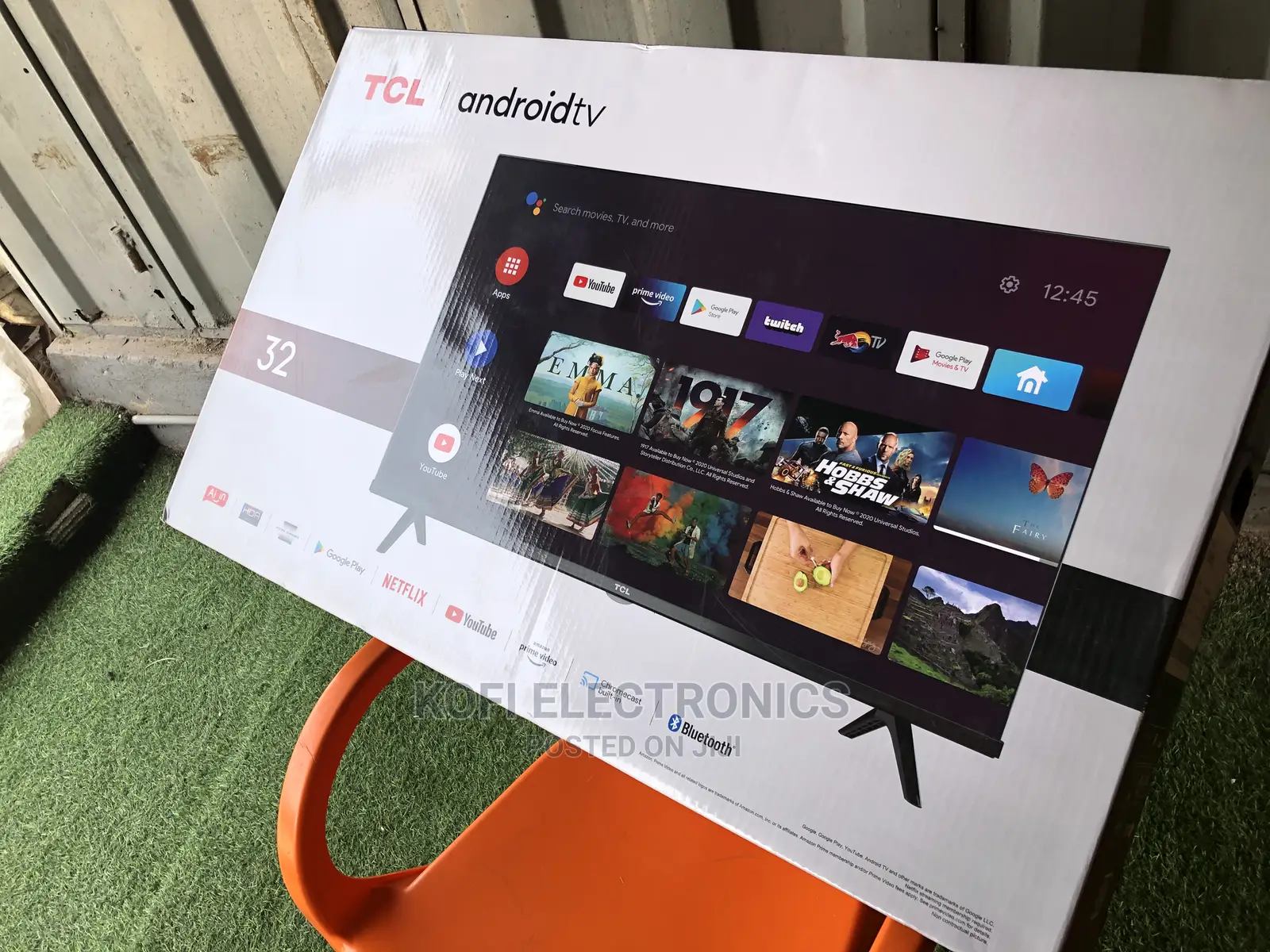 Smart Android TCL 32D3000 – 32 Inch- HD Digital LED TV –