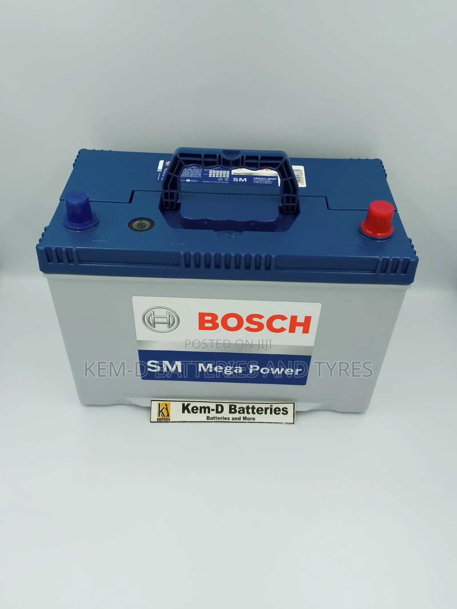 17 Plates Bosch Car Battery + Free Door Step Delivery
