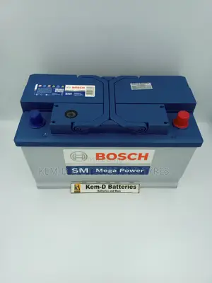 17 Plates Bosch Batteries (Long Type) - Free Delivery