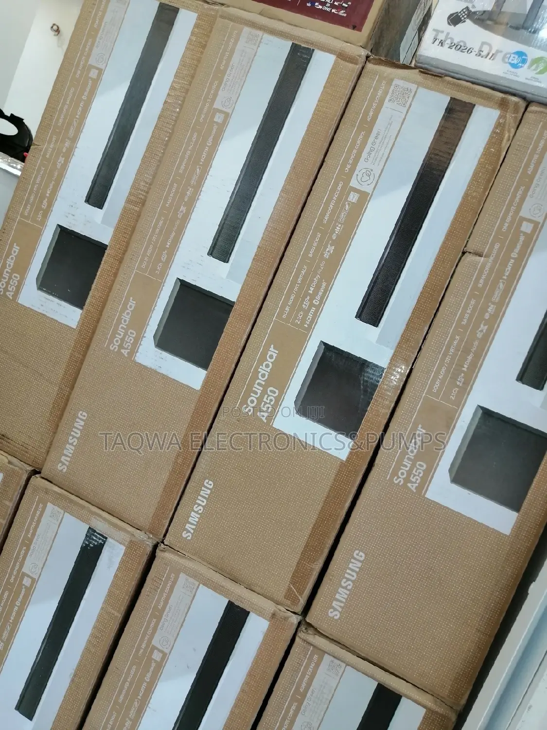 Modernized Samsung A550 Sound Bar