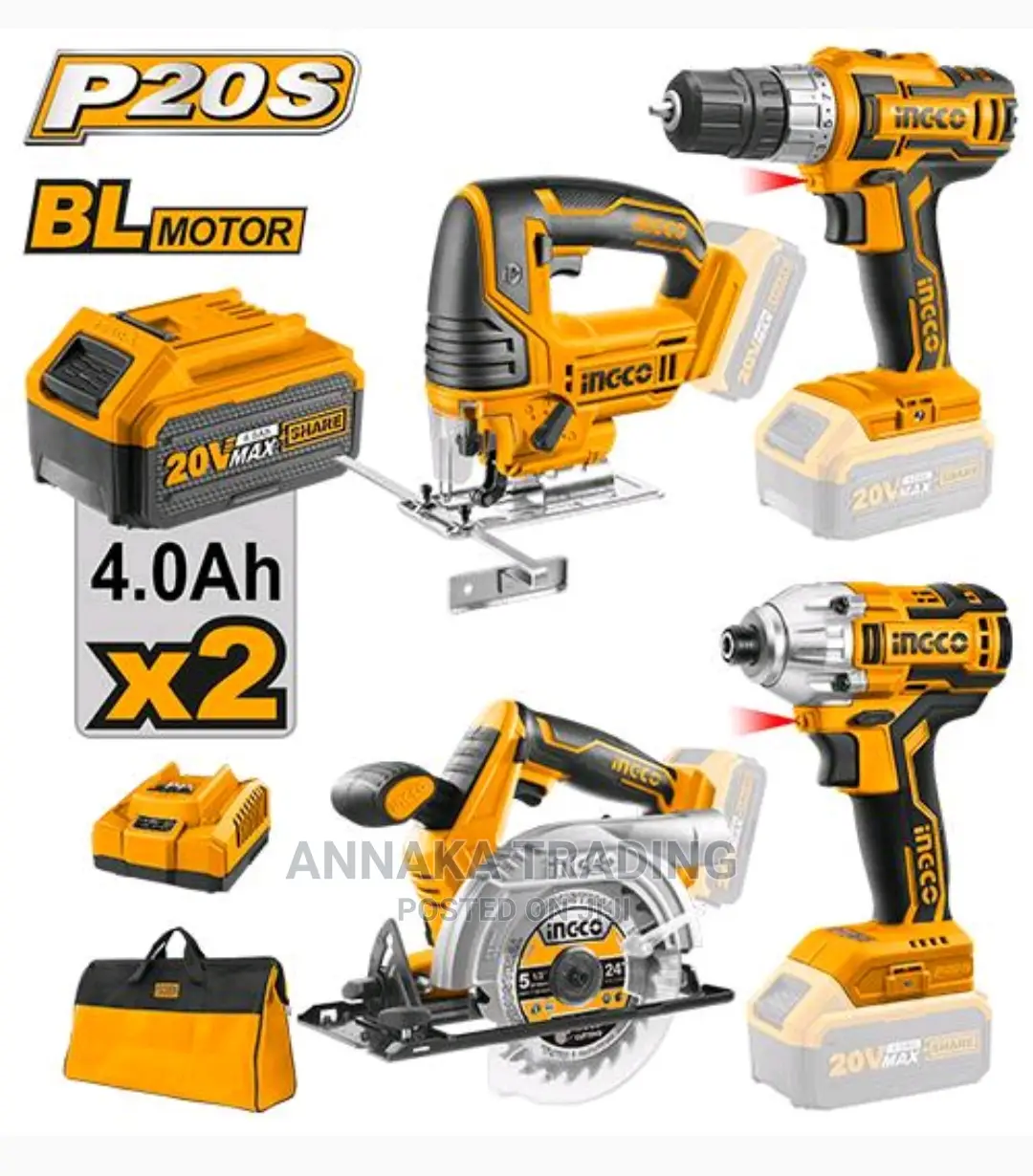 4pcs Combo Kit