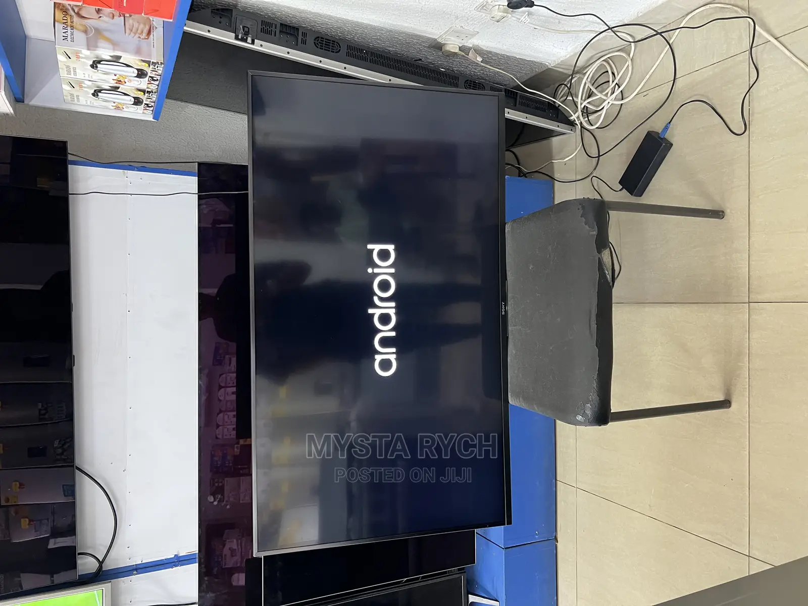 2023 New Amcom 50” Andriod Smart Satellites TV