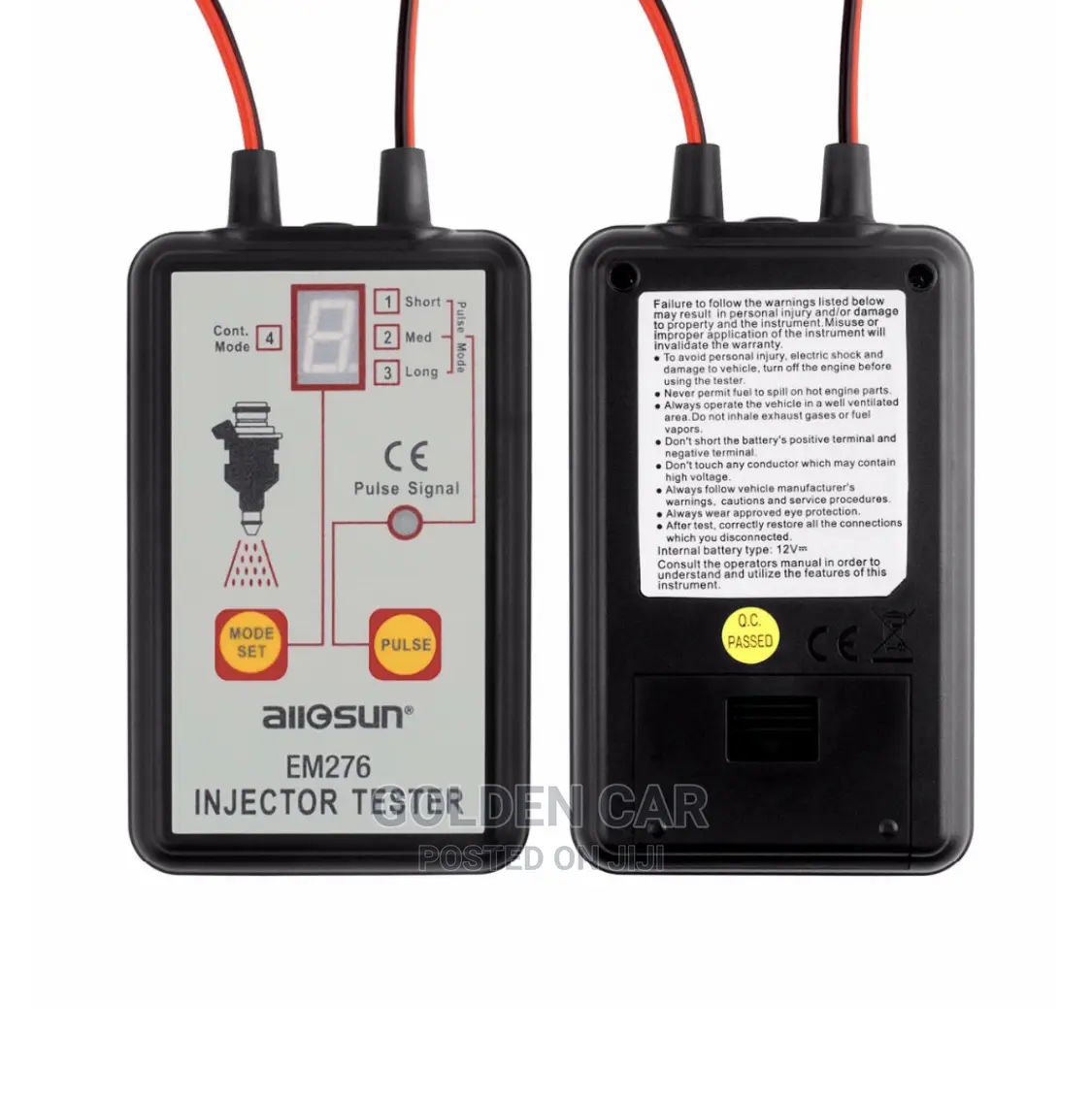 Car Fuel Injectors Tester 12V for All Brand of Cars