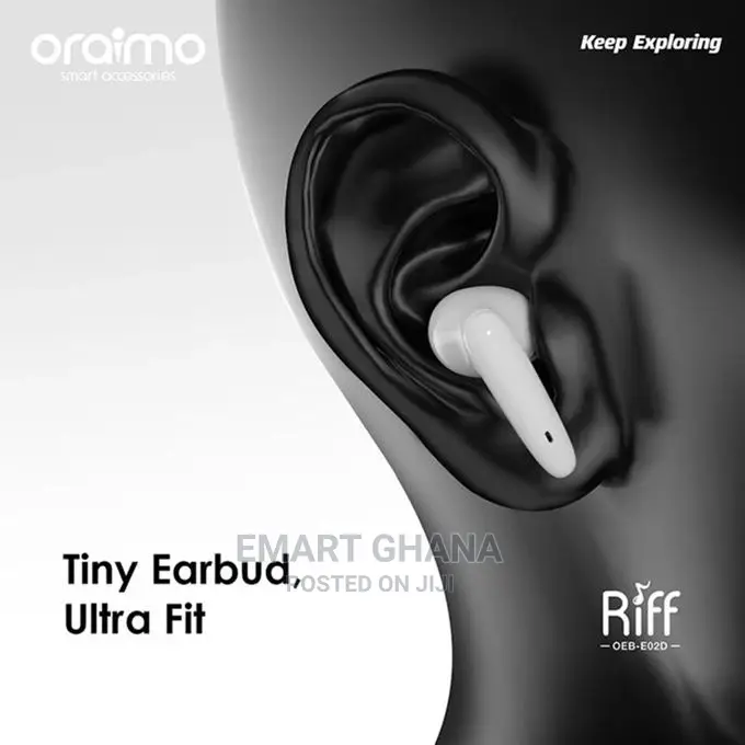 Oraimo Riff Smaller For Comfort True Wireless Earbuds