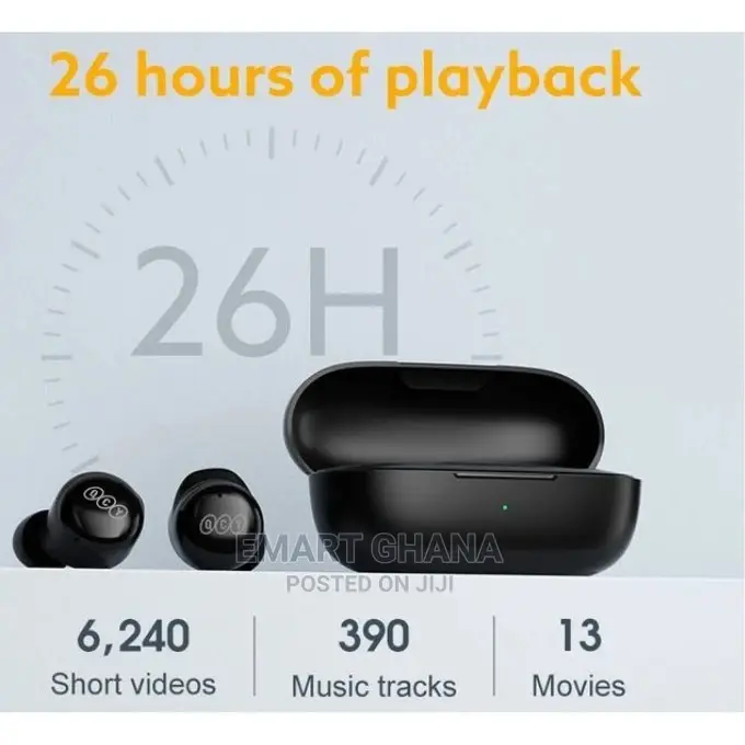Qcy T17 Bluetooth Earphones True Wireless Earbuds BT5.1 HIFI