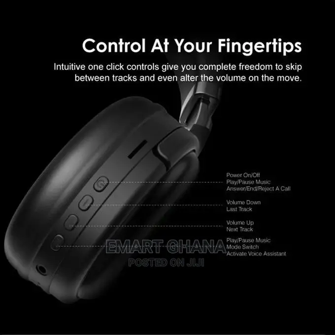 Oraimo Boompop Over-Ear Bluetooth Wireless Headphone
