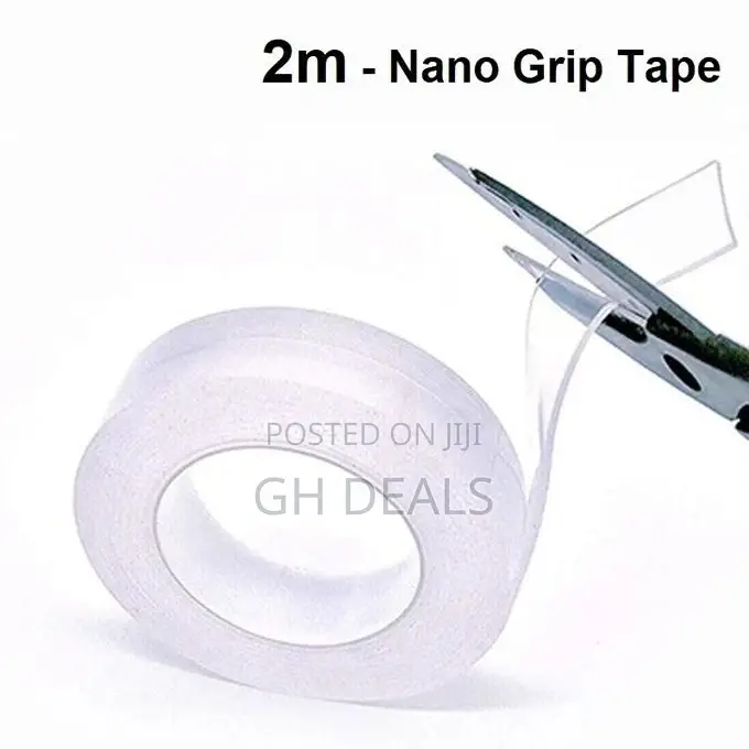 Multifunctional Nano Double-Sided Grip Tape - Transparent