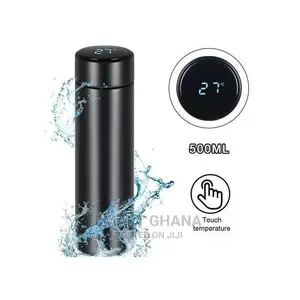 LED Thermos, Personalized Water Bottle With Temperature