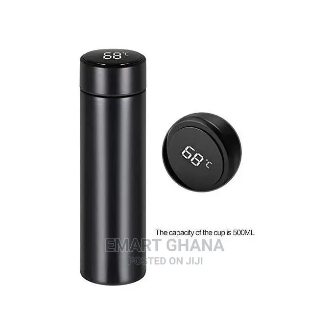 LED Thermos, Personalized Water Bottle With Temperature
