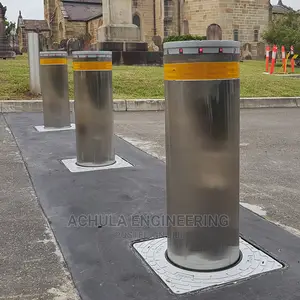 Automated High Security Rising Bollards