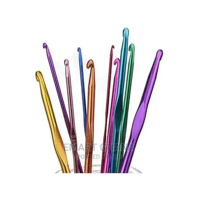 100PCS Set Crochet Hooks Knitting Knit Kit With Gauge