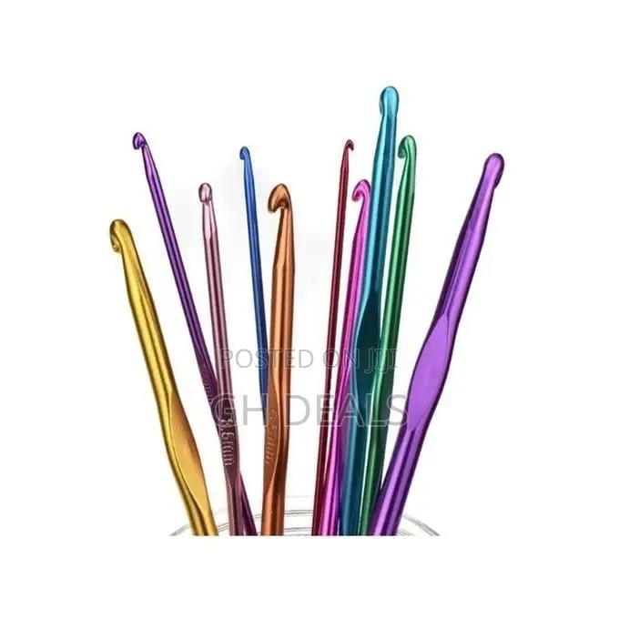 100PCS Set Crochet Hooks Knitting Knit Kit With Gauge