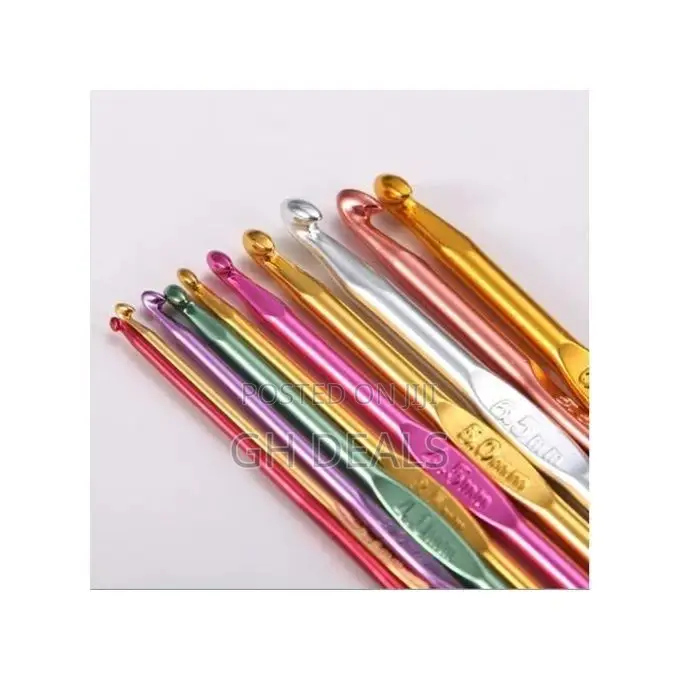 100PCS Set Crochet Hooks Knitting Knit Kit With Gauge