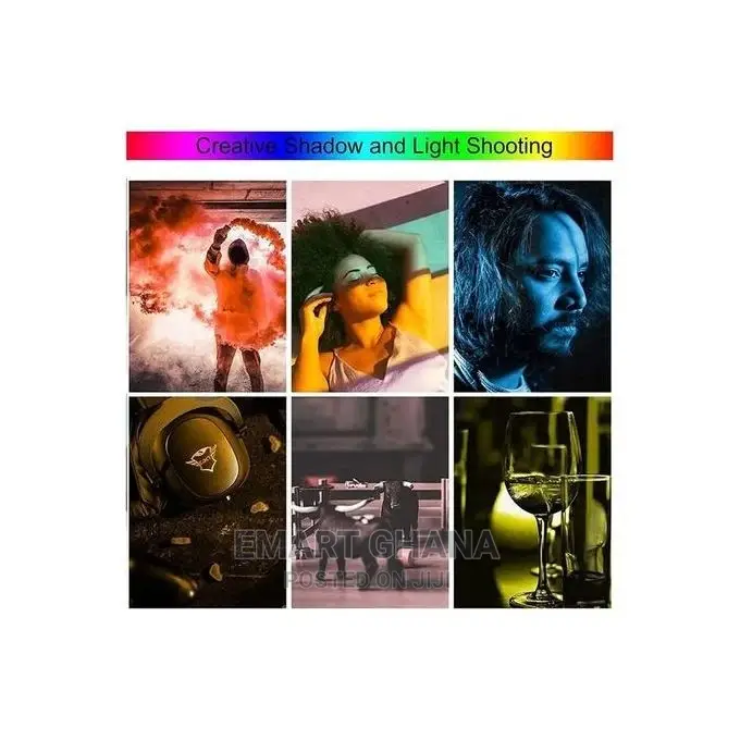 USB Sunset Lamp With 4PCS Different Colors Films 360 Degree