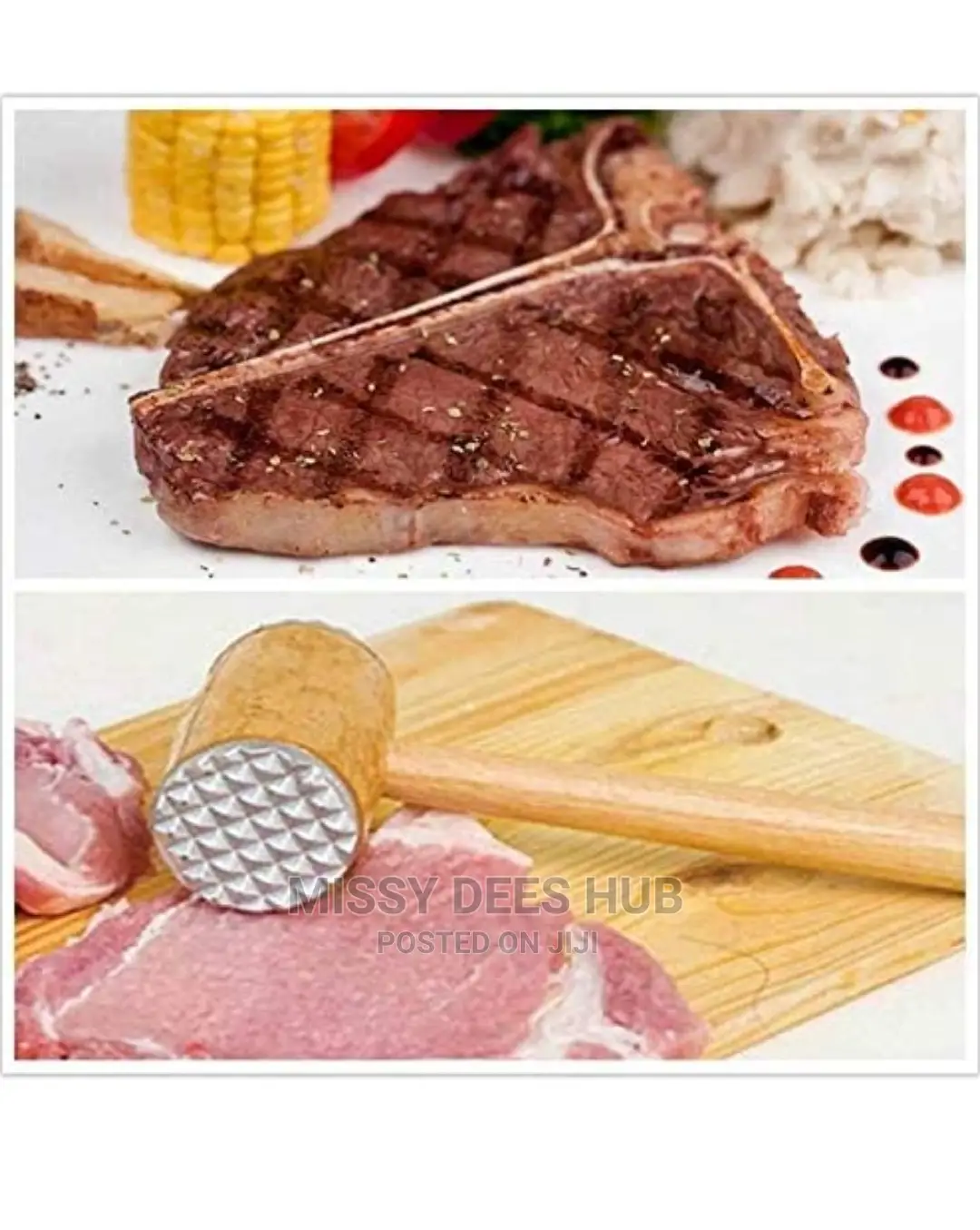 Wooden Meat Tenderizer