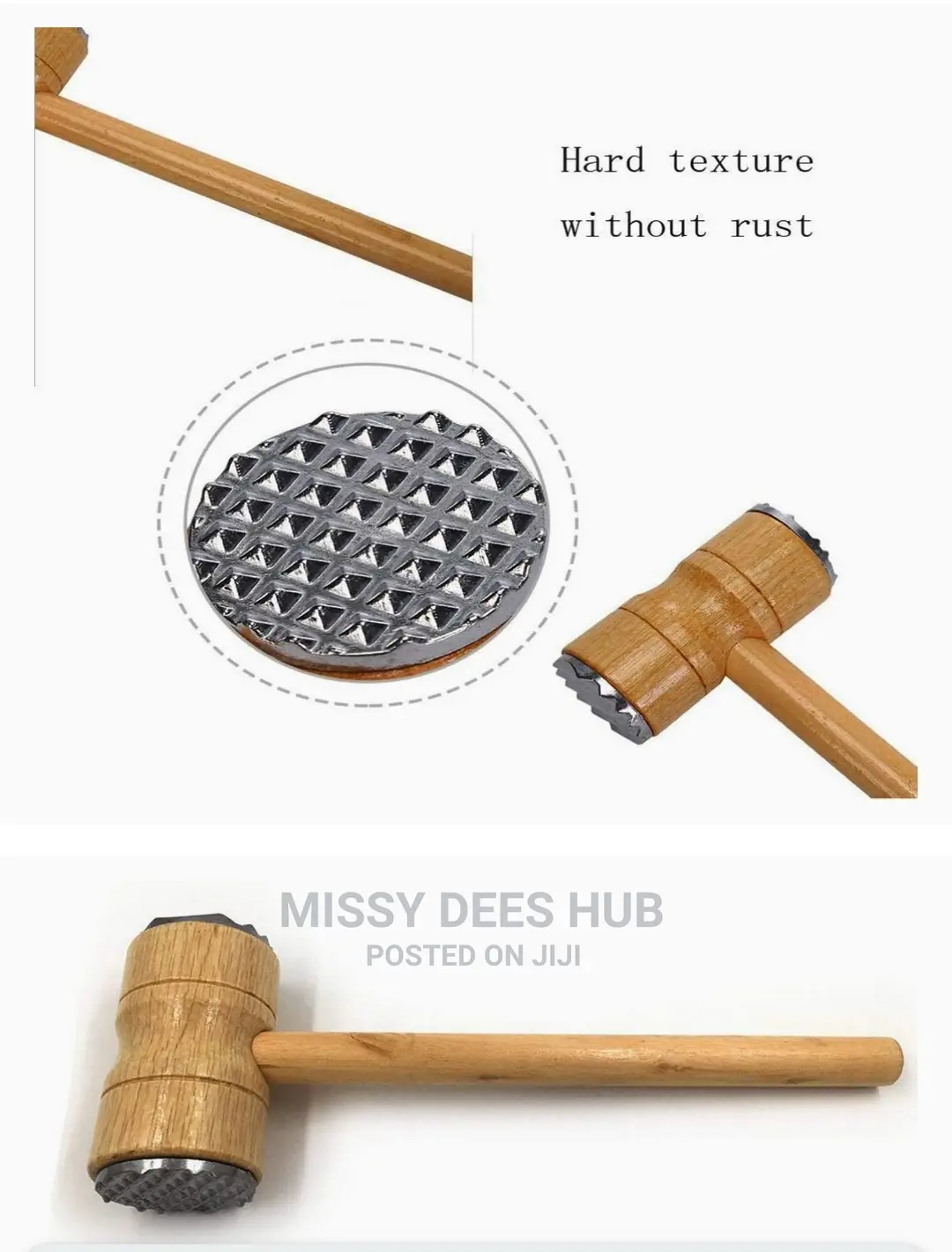 Wooden Meat Tenderizer